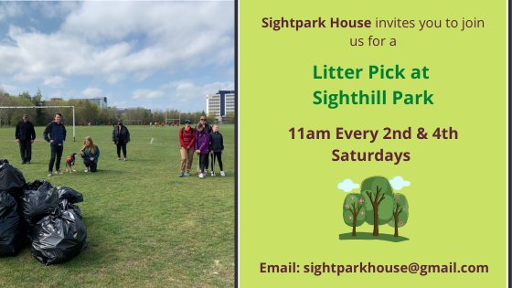 sightparkhouse's tweet photo. 🌳🌱🍃 Great news! @sightparkhouse are doing a community litter pick at #SighthillPark this Saturday 12th June for 11am. Come &amp; join us - equipment will also be provided by @Edinburgh_CC 👍

🍃Keep #SighthillPark Clean🌱 https://t.co/MDR8jX23BF