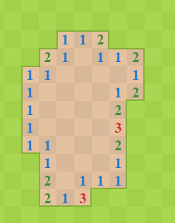 Piggey_osu's tweet photo. no way i got amogus on my minesweeper game https://t.co/z7K4lF97IH