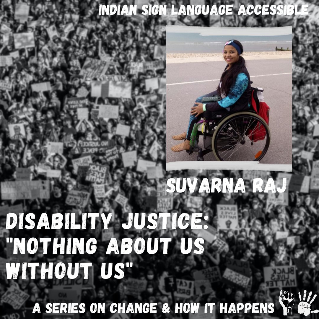 GatherSisters's tweet photo. Join us to understand how various systems think about disability, what's tokenism &amp; what constitutes meaningful actions &amp; attitudes from three women leading the charge in Disability Justice

Guest bios: https://t.co/pX2pVZjWb2
Host: @johriamrita
Register: https://t.co/BEn0uhyFOF https://t.co/NfbcJlu2DZ