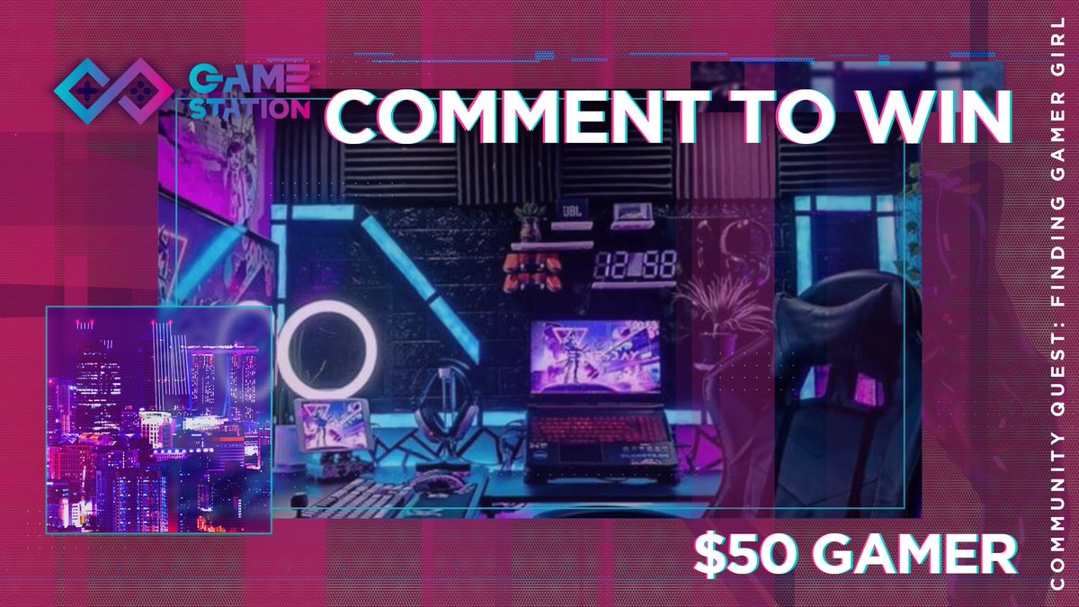 We just got off the phone with Gamer Girl and she's heard our community's full of talented Gamer girls and boys. She wants to check out your skills! Let us know your Twitter handles in the comments and she'll check you out - maybe she’ll give you a follow 😉🎮

#FindingGamerGirl