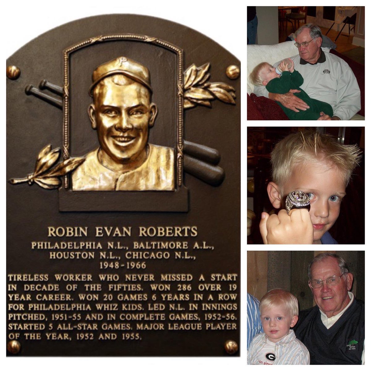MarkLewisJohnso's tweet photo. These had me❤️😭why he wears #36. Time Jr&amp;Pa had was too short. I can only imaging he’s watching Jr from heaven shouting “Don’t be a pu$$y” #skgdudes #bleedblue #buildit #baseballhalloffame #bufordwolvesbaseball #seckingerbaseball #michiganstatebaseball #fightinphils #whizkids https://t.co/JTwTAgcYYZ