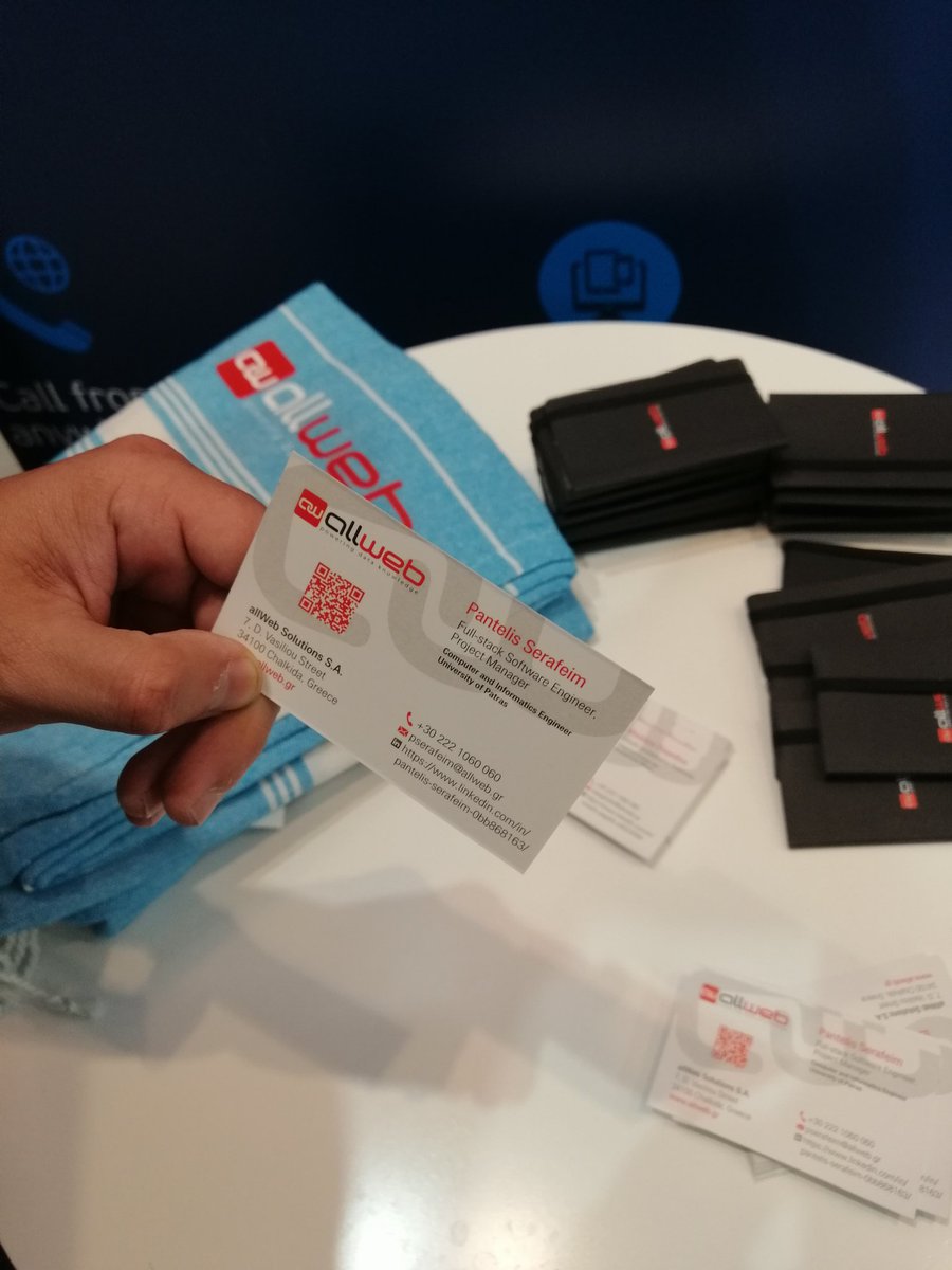 AllwebSolutions's tweet photo. 🛳️ Good morning @PosidoniaEvents!
☀️ Day 3 has started!
🖥 Stand No. 3.163 | Hall 3 @SEKEE_GR
#allweb #allwebsolutions #sekee #posidonia #posidonia2022 #maritime #shippingindustry #shippingexhibition #athens #greece #event https://t.co/rEVxPpoXNw