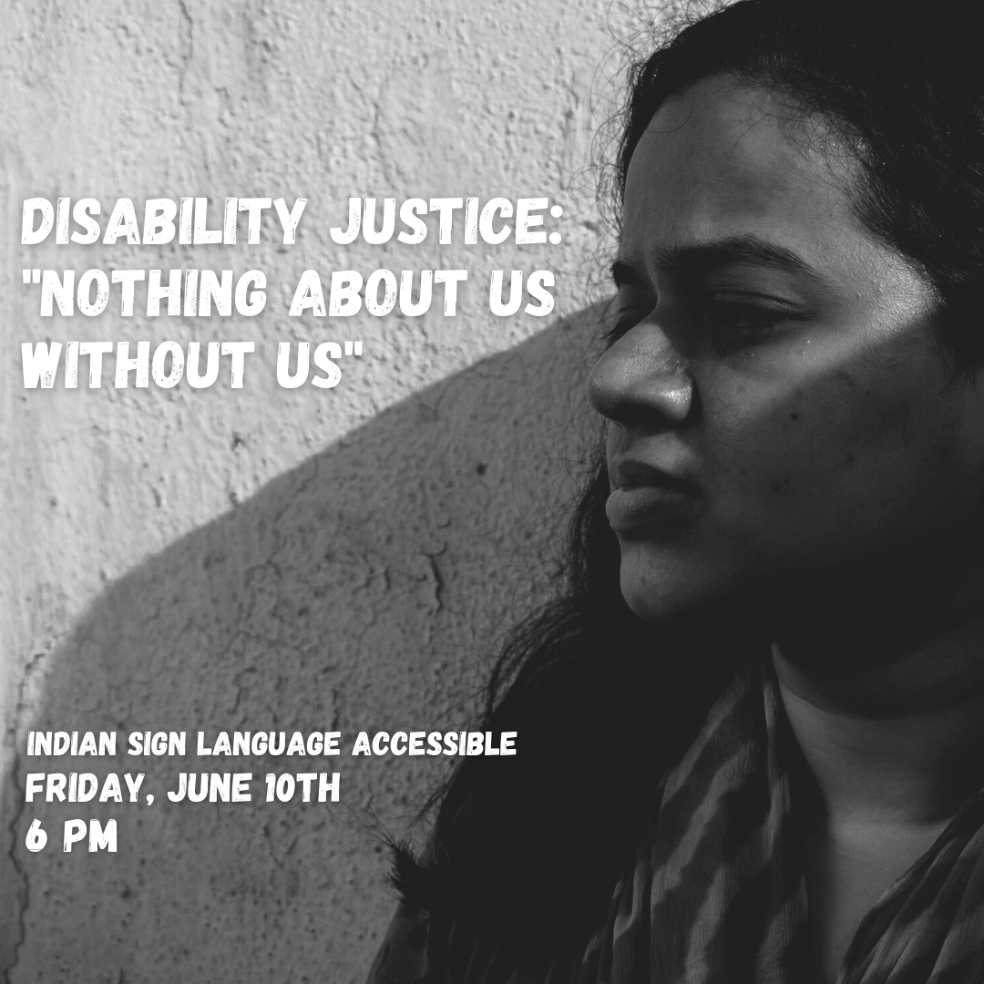 GatherSisters's tweet photo. Join us to understand how various systems think about disability, what's tokenism &amp; what constitutes meaningful actions &amp; attitudes from three women leading the charge in Disability Justice

Guest bios: https://t.co/pX2pVZjWb2
Host: @johriamrita
Register: https://t.co/BEn0uhyFOF https://t.co/NfbcJlu2DZ