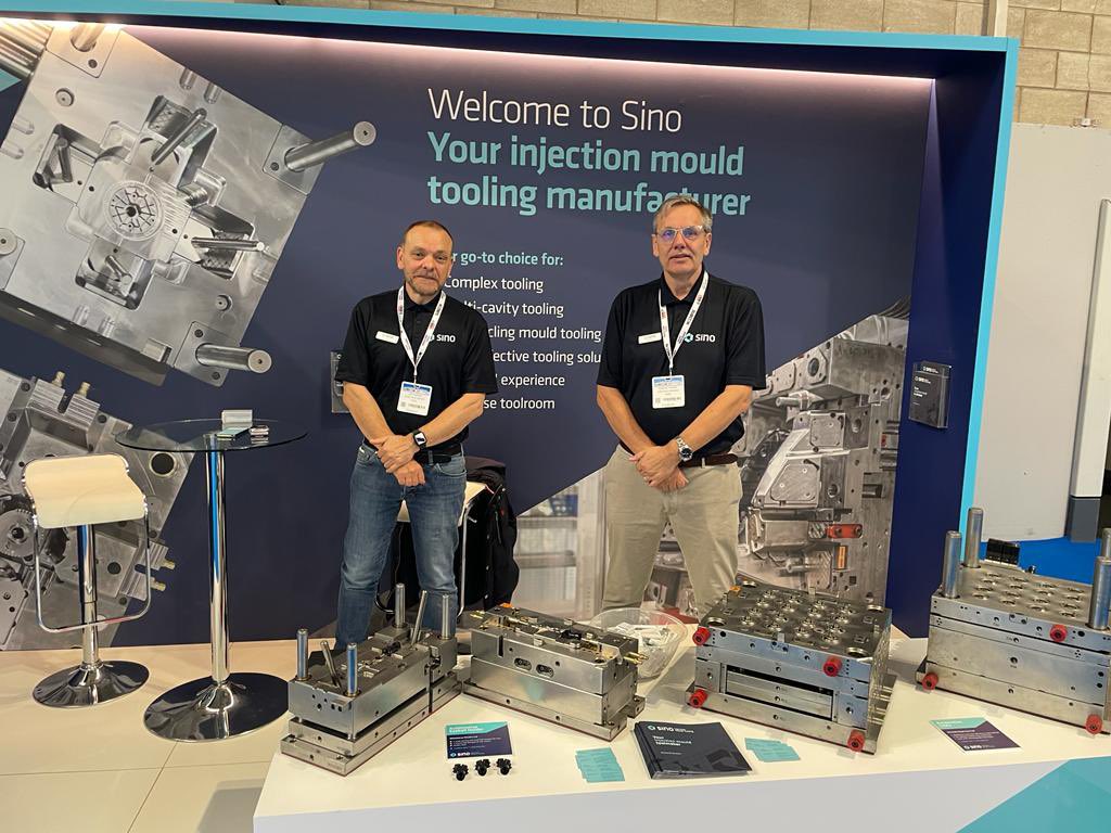 Day 2 of Subcon and Sino are on stand to answer all your mould tooling needs! #mouldtools #injectionmouldtools
