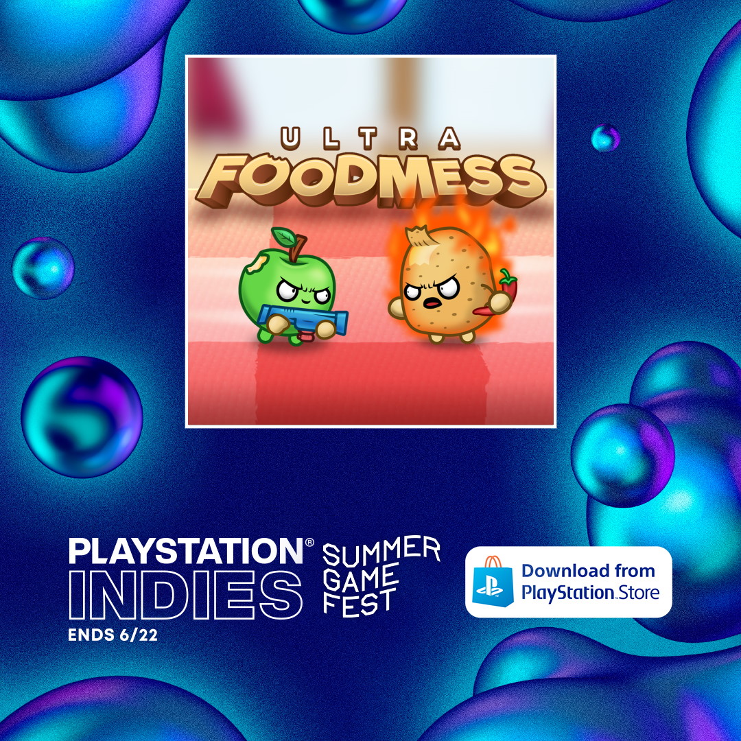 SilesiaGames's tweet photo. Ultra Foodmess discount for PS4 ( -50%) and PS5 (-20%) only till the 22nd June of the 2022.
Don’t wait, buy today on :
https://t.co/jfIMz2uHZf
#ultrafoodmess #indiegame #PS4 #ps5 #gamedev #SummerGameFest https://t.co/XyXjUOf3VE
