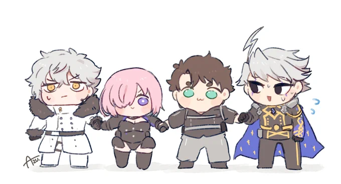 終盤4人組好き 