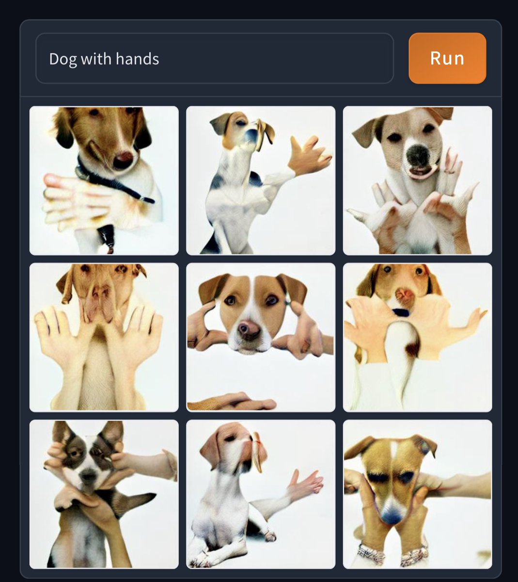 _eggye's tweet image. Dogs with hands dogs with hands dogs with hands dogs with hands