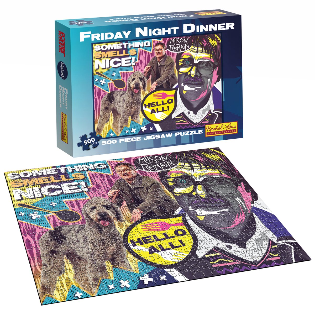 Looking for the perfect Fathers Day gift? 

How about a Friday Night Dinner puzzle? 🧩

Shop @ rachellowe.co.uk