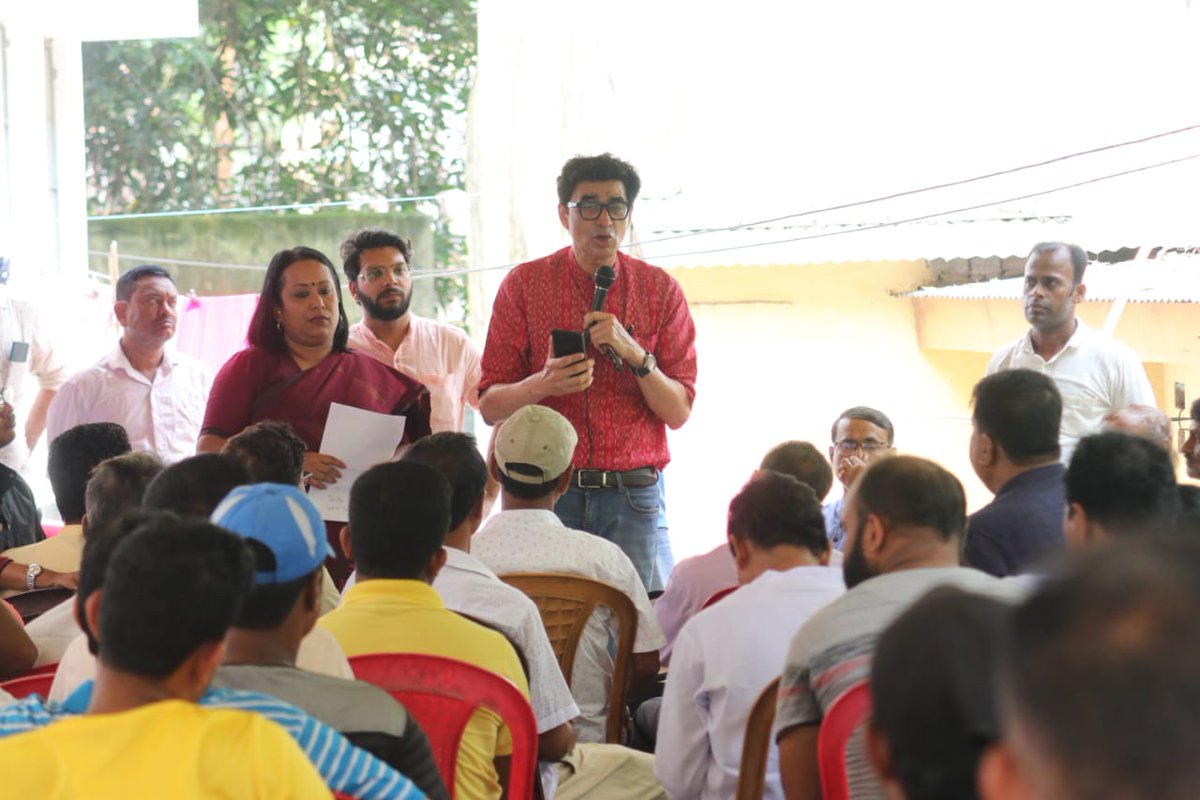 szarita's tweet photo. Meeting with @INCTripura workers today in #Agartala with @drajoykumar 
@SudipRoy_Barman https://t.co/tOjAjQshk0