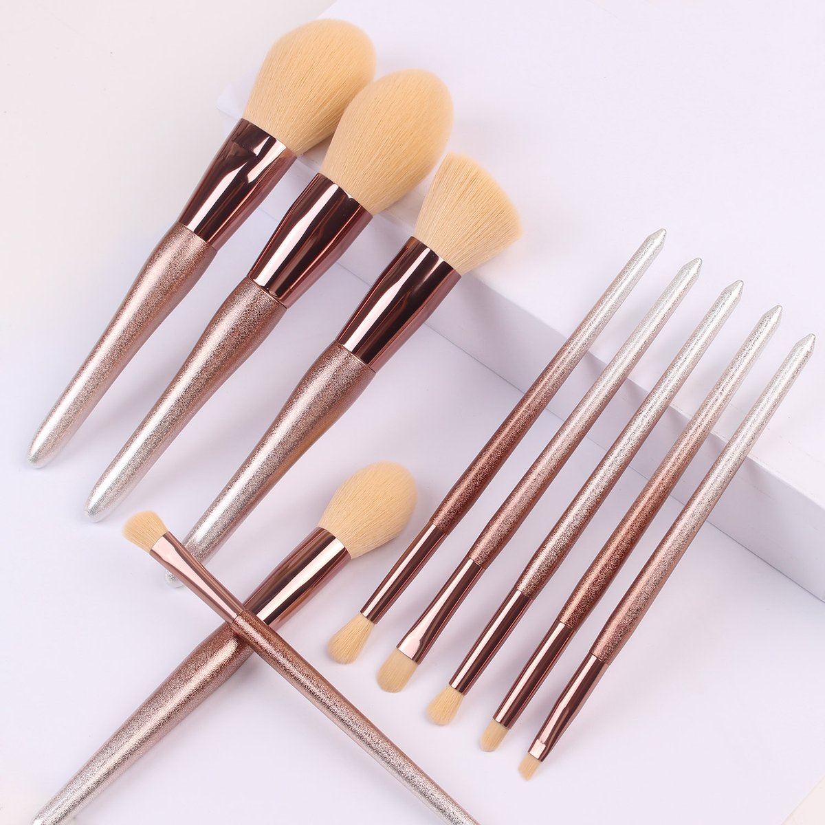 Luxury makeup brush set ,gradient brush set #makeup