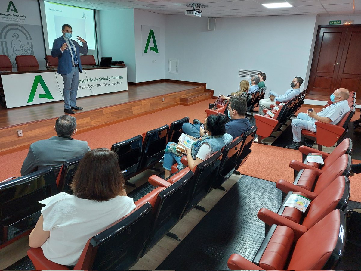 "La calidad no es un atributo, es una 𝗵𝗲𝗿𝗿𝗮𝗺𝗶𝗲𝗻𝘁𝗮 que tenemos que usar para mejorar la eficacia y la eficiencia de nuestras organizaciones". José Ignacio del Río, director <a href="/calidadACSA/">Agencia de Calidad Sanitaria de Andalucía</a>