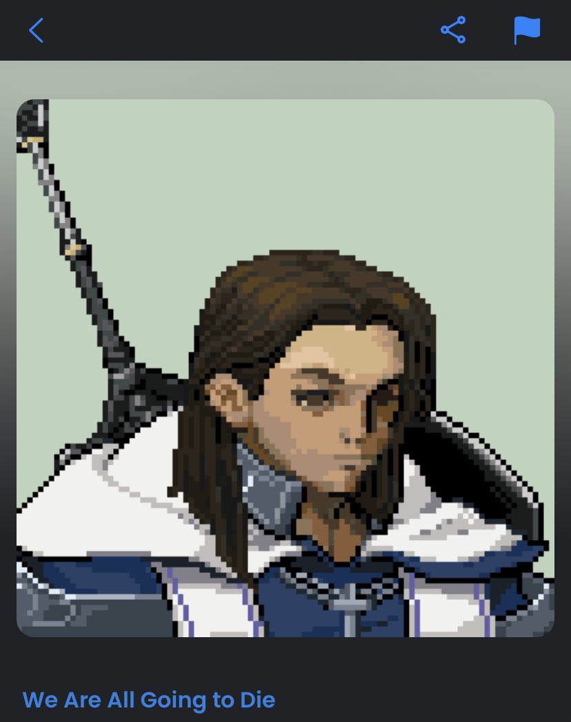 Giving away a NFT from wagdie worth 1.4 ETH ($2550) to one random lucky follower 🎁

Follow with 🔔 on &amp; RT ~ 24 hours ⏰