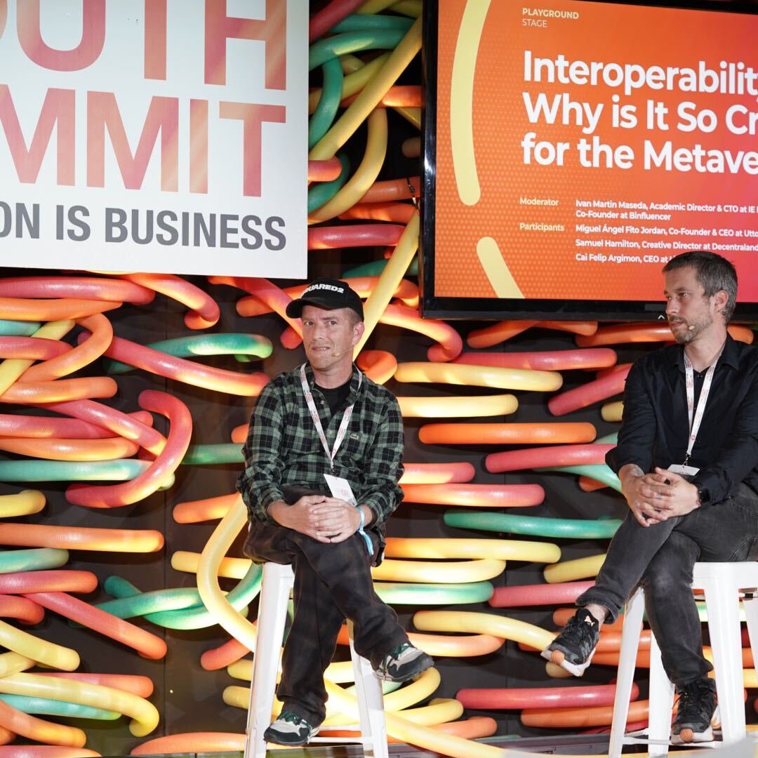 RT IEuniversity: @decentraland Creative Director Samuel Hamilton @south_summit   “We want to make a seamless journey between virtual worlds, and keep your digital identity and expression, user point of view is very important”  #SouthSummit22 #Metaverse #Decentraland [twitter.com] [pbs.twimg.com]