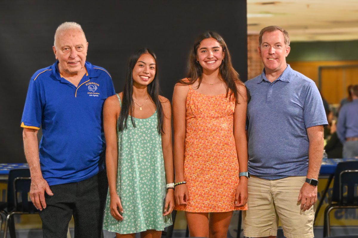 Robinson Athletic Boosters Spring Sports Awards Night. Congratulations Booster Award winners, scholarship recipients and Luke Branham for the Love of the Game award. #Ferda C$