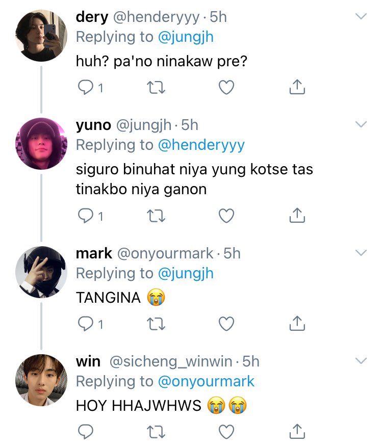 harananggi's tweet photo. isang #jaeren au kung saan late na si jaehyun sa kanyang trabaho; only to find out na may umagaw sa na-book niyang grab.. https://t.co/RPoPhZQoWV