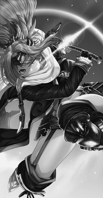 モノクロだとカッコイイらしい(˙꒳˙ก)?
(再掲) 