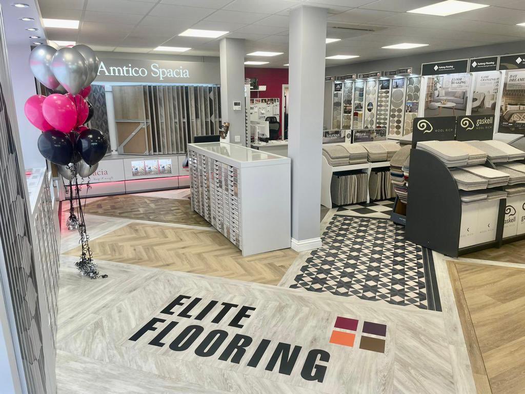 We are open after our refurb. Looking forward to seeing our lovely customers and helping with your projects. #amtico #carpet #wood #vinyl