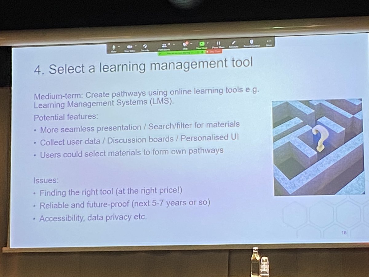 Bukettis's tweet image. Inspiring! Sara King-Hele on the topic ”Data Skills Pathway: Planning a curriculum of free interactive self-learning materials” #iassist2022
