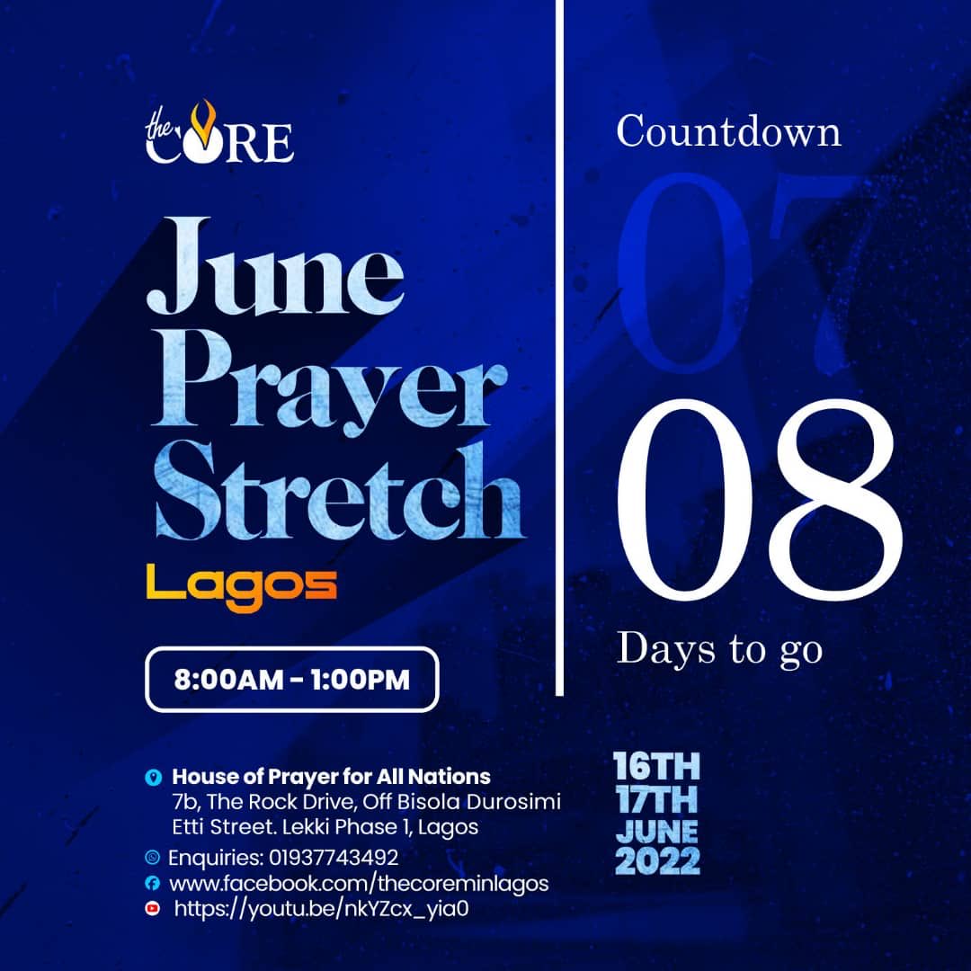 mohie_pat's tweet image. #WePray! #CoreLagos! #PrayerStretch!
Live on Facebook and YouTube.