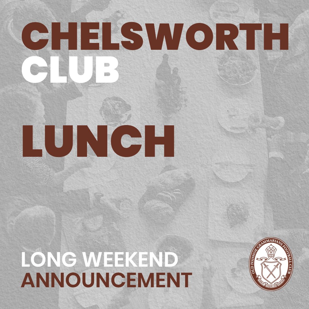 📣 Important Notice: Chelsworth Club Lunch - Saturday 11/6/22 - mailchi.mp/f4ee96059cc5/2…