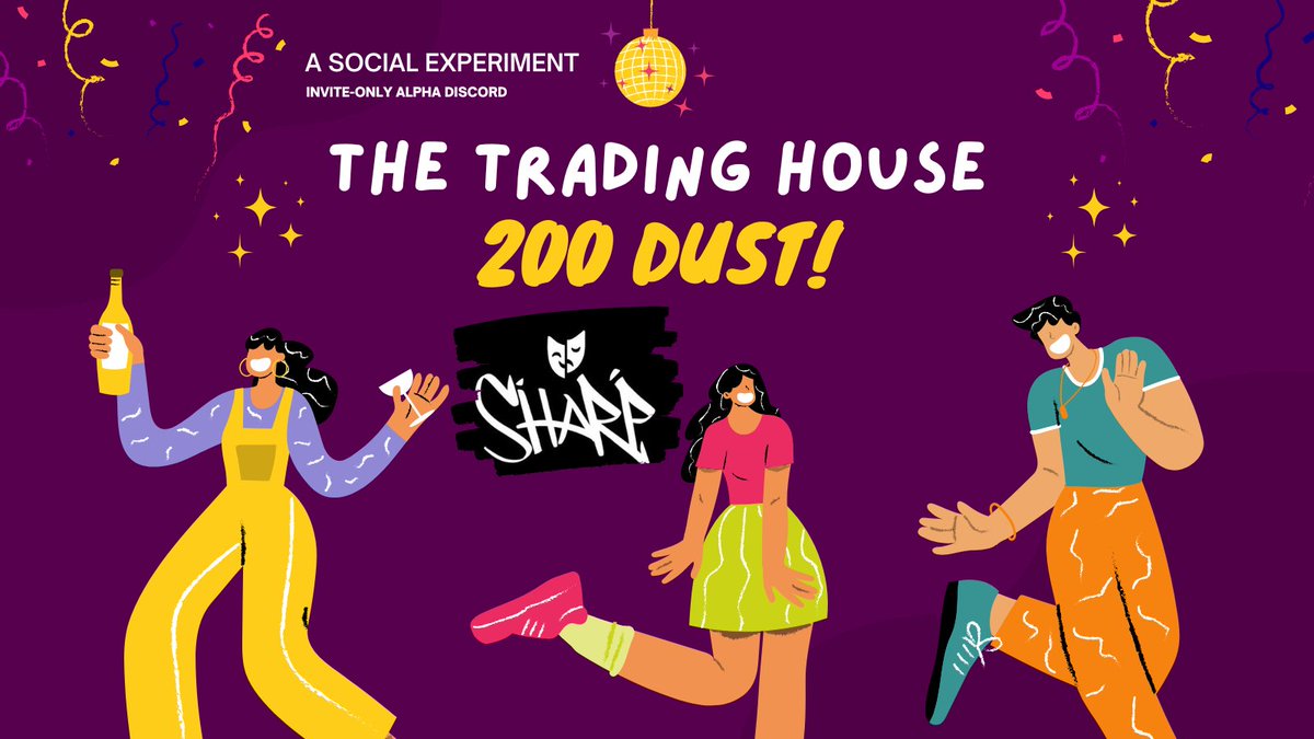 TheSharpDAO's tweet image. Our first investment group purchased 200 $DUST tokens from @DeGodsNFT 
We're organizing a second investment group to buy another round! 

Wanna join? Drop a DM 

#thesharpdao #DeGods #dust #SolanaNFT #NFTCommunity #NFTs