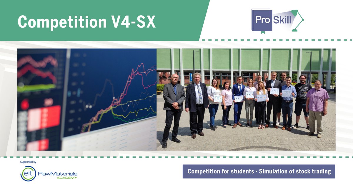 ProSkillProject's tweet photo. #ProSkill_Dev 💡Competition V4-SX - Simulation of Stock Trading ⬇️
The teams were composed of students from partner universities. Each team had to create a portfolio with basic instruments, including at least 1 rare earth metal & 1 precious metal. Stay tuned to know more details! https://t.co/03KM0XqMaT