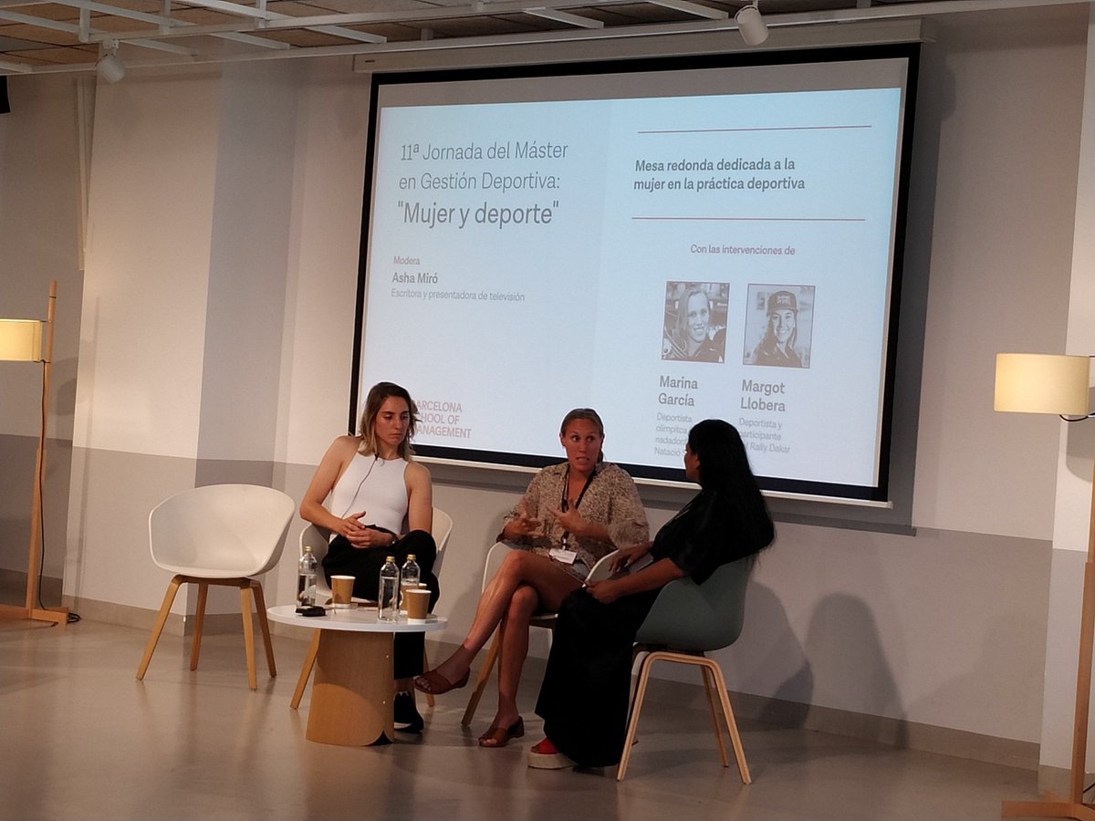 La importancia de la inteligencia emocional, la compaginación del deporte y el trabajo y estudios, la desigualdad salarial y el patrocinio deportivo, algunos de los temas comentados por <a href="/MarinaG94/">Marina Garcia</a> y <a href="/MargotLlobera47/">Margot Llobera</a> en la <a href="/bsm_upf/">UPF-BSM</a> #jornadamgee
