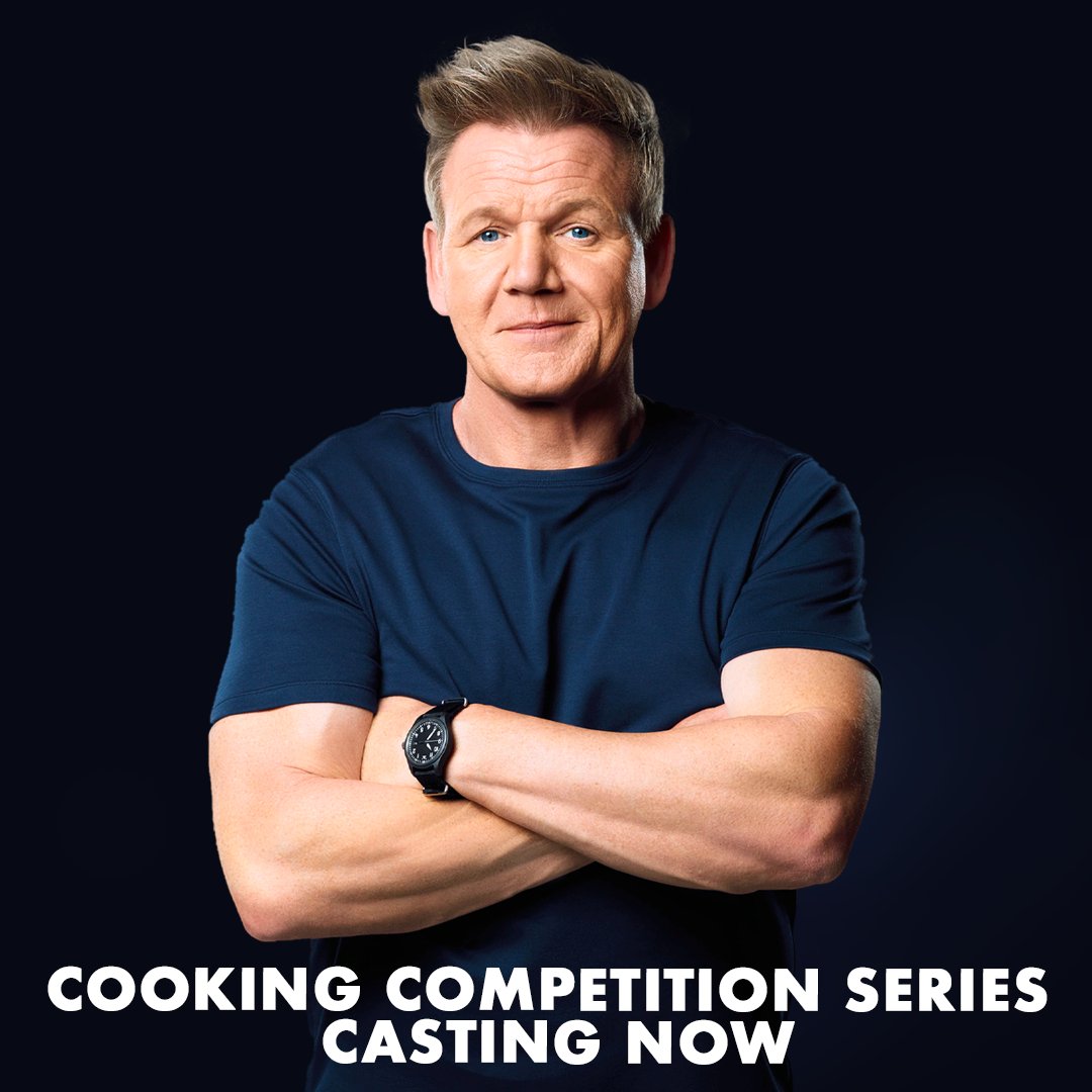 TALENTED AND DYNAMIC CHEFS &amp; HOME COOKS WANTED FOR A BRAND-NEW COOKING COMPETITION SERIES WITH GORDON RAMSAY! 
Link in bio to apply! #cookingcompetition #chefs #foodinfluencer #homecooking #castingcall #gordonramsay
