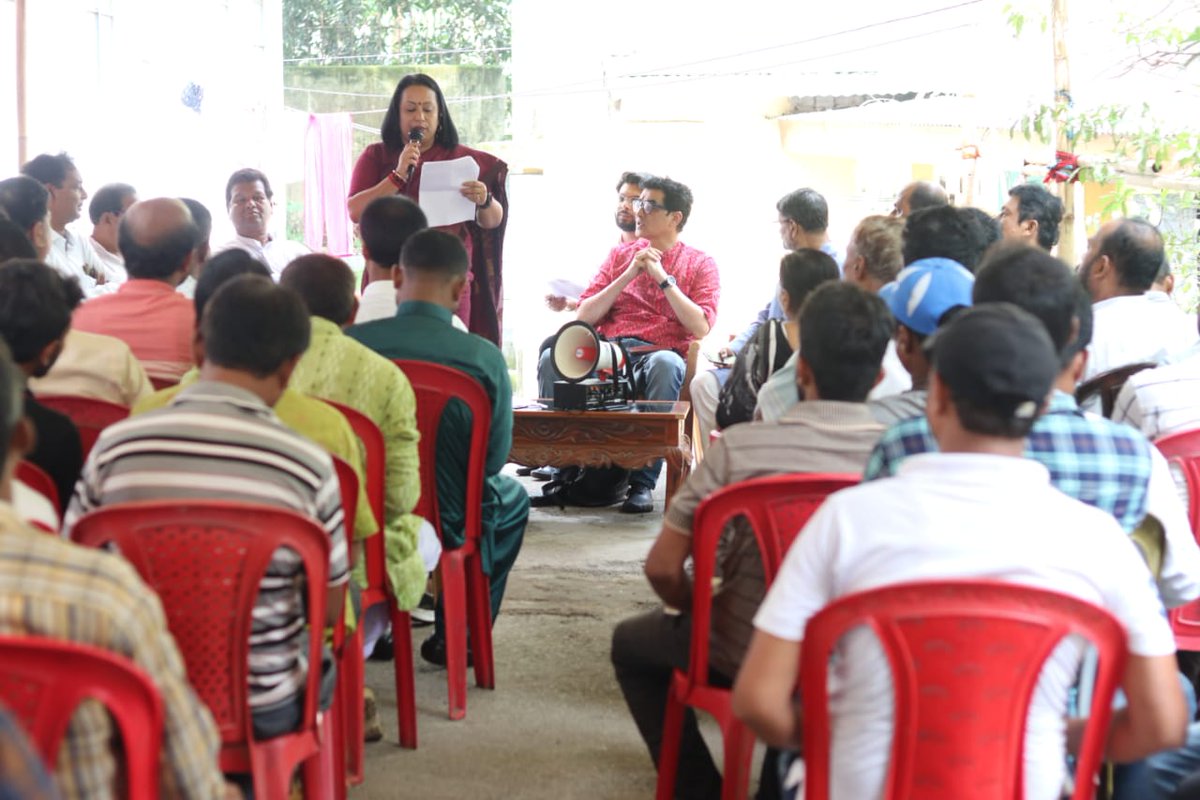 Asishsahainc's tweet photo. Meeting with @INCTripura workers today in #Agartala with @drajoykumar 
@SudipRoy_Barman @szarita https://t.co/F3IstLf6x3