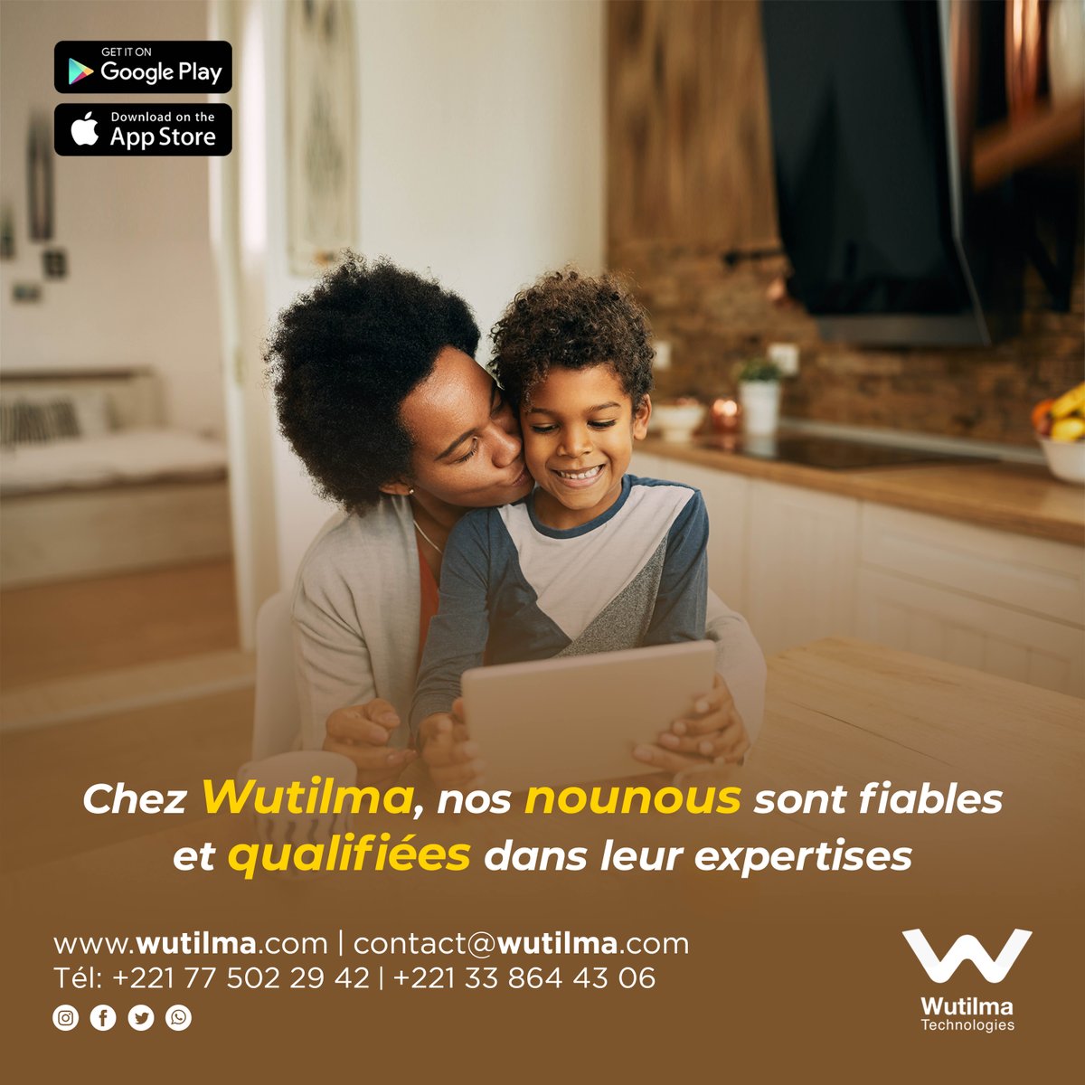 wutilma's tweet photo. C’est bientôt l’été et vous avez un soucis pour garder vos enfants ? Ayez recourt à Wutilma, nous vous offrons les meilleurs nounous dans les meilleures conditions qui soient.

#Wutilma #service #servicedomicile #serviceentreprise #emploi #senegal #dakar #kebetu #offreservice https://t.co/xdiNZ8xv0s