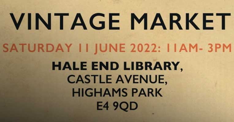 Vintage Market &amp; Love Hale End Library Day 🙌🍴🍰🍵🎶
A bazaar of antique finds, mid-century gems, bric a brac, vintage fashion with live music, cake stalls, hot drinks and street food.
👉bit.ly/38Y05lp
#Food #Market #Music #Drinks #Stalls #Cake #Vintage #Library #E4