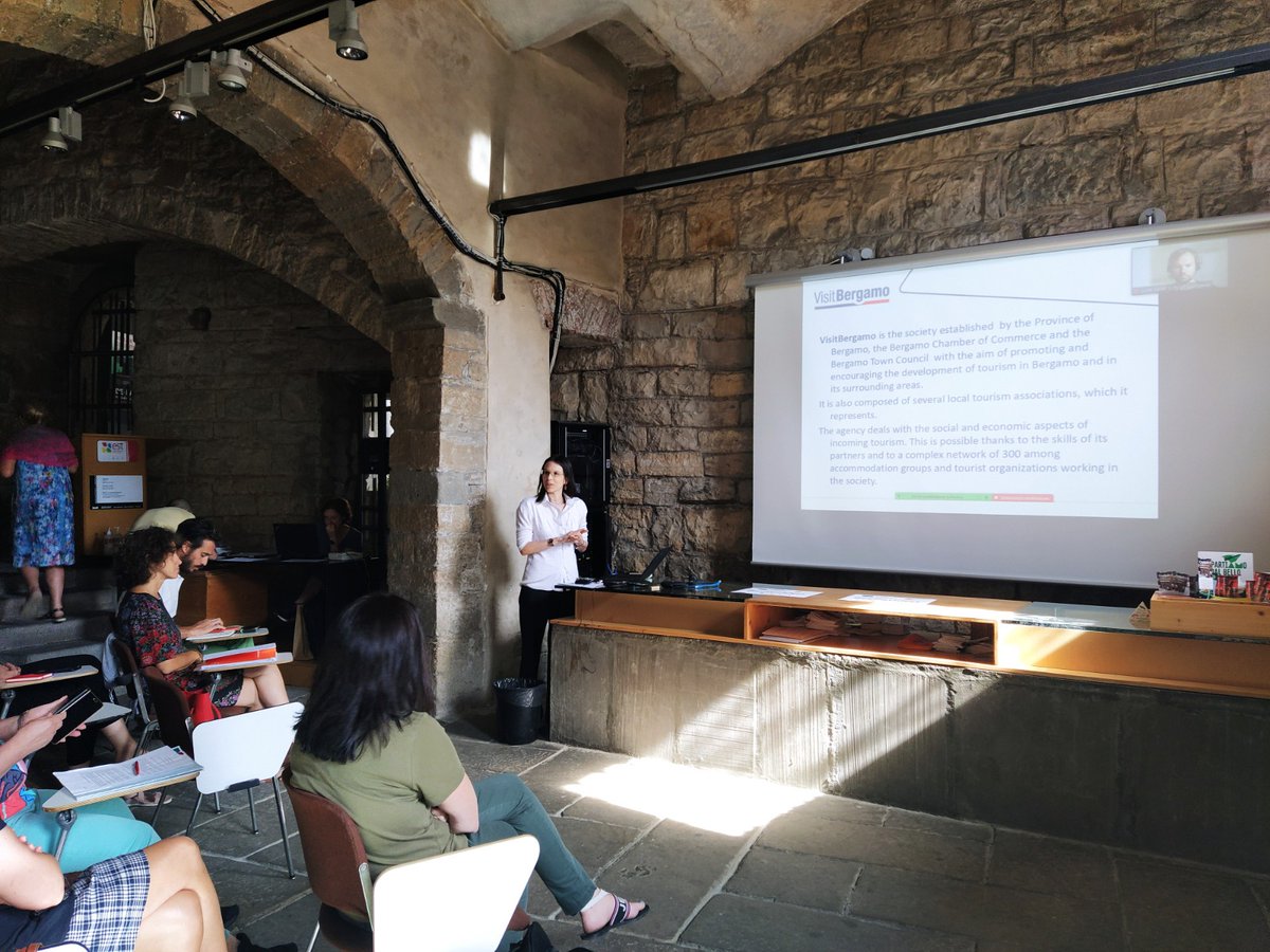 3/5
and waste management (Net Zero Cities ) as well as with the BeePathNet Reloaded project. Additionally, Gabriele Rinaldi, the director of Bergamo Botanical Garden "Lorenzo Rota"  that is managing this bee project in the city talked about the recent World Bee Day celebrations.