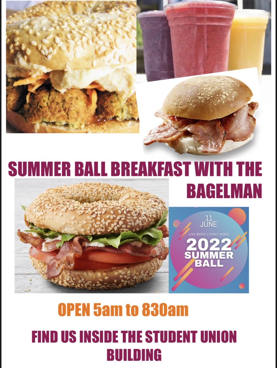 Count down to the Summer Ball 2022. It begins 4 days to go. Do
Breakfast with Bagelman from 5am..<a href="/ReadingUniSU/">Reading Students’ Union</a> <a href="/UniRdg_News/">Reading Uni News</a> <a href="/UniofReading/">Uni of Reading</a> <a href="/UniRdg_Grad/">University of Reading Graduation Team</a> <a href="/UniRdg_Study/">UoR Study Advice</a> <a href="/UniRdg_Student/">UoR Student</a> <a href="/UniRdg_CJ/">UoR CampusJobs</a> @UniRdg_Careers <a href="/HenleyBSchool/">Henley Business School</a> <a href="/UniRdg_Money/">UoR Student Money</a> <a href="/StartWellbeing/">Start Wellbeing</a>