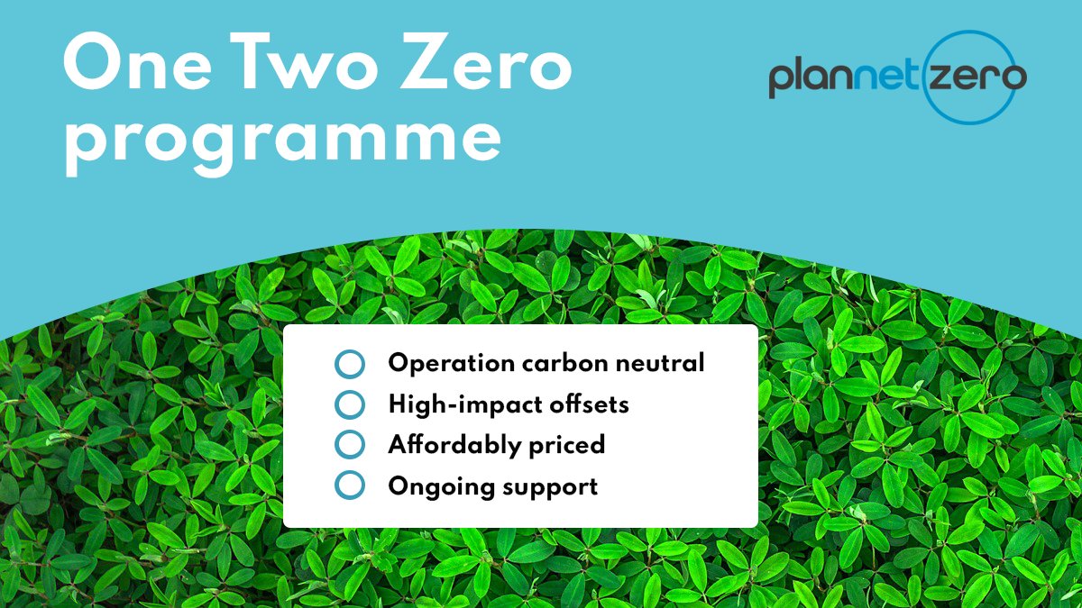 PlannetZero's tweet image. It's as easy as One Two Zero! 

If your business is looking to achieve carbon neutrality in the most credible and affordable way, One Two Zero is the perfect turnkey solution for you!

Learn more today: plannetzero.org/one-two-zero

#ReductionStrategy #PlannetZero #OneTwoZero #Support