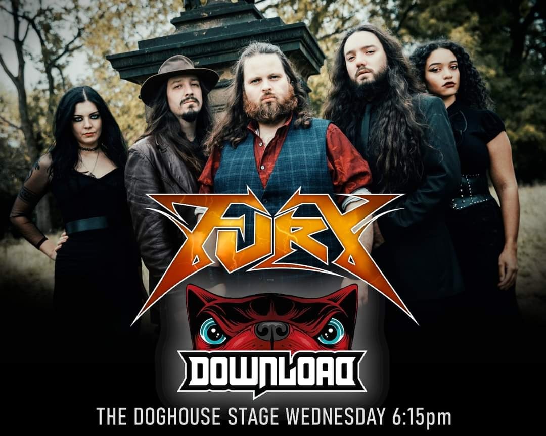 We're playing @DownloadFest today! If you're on your way there today remember to come to the Doghouse stage for 6:15pm! 🤩 #heavymetal #download #downloadfestival