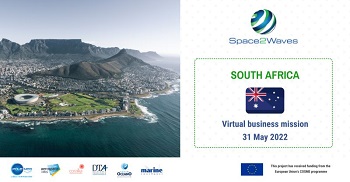 The <a href="/Space2Waves/">Space2Waves</a> #SouthAfrica virtual mission was a great success last week with more than 15 virtual B2B meetings taking place. Our European #SMEs are exploring #EarthObservation opportunities in the region. Project partner <a href="/MarineSouthEast/">Marine South East</a> organised this mission. #trademission