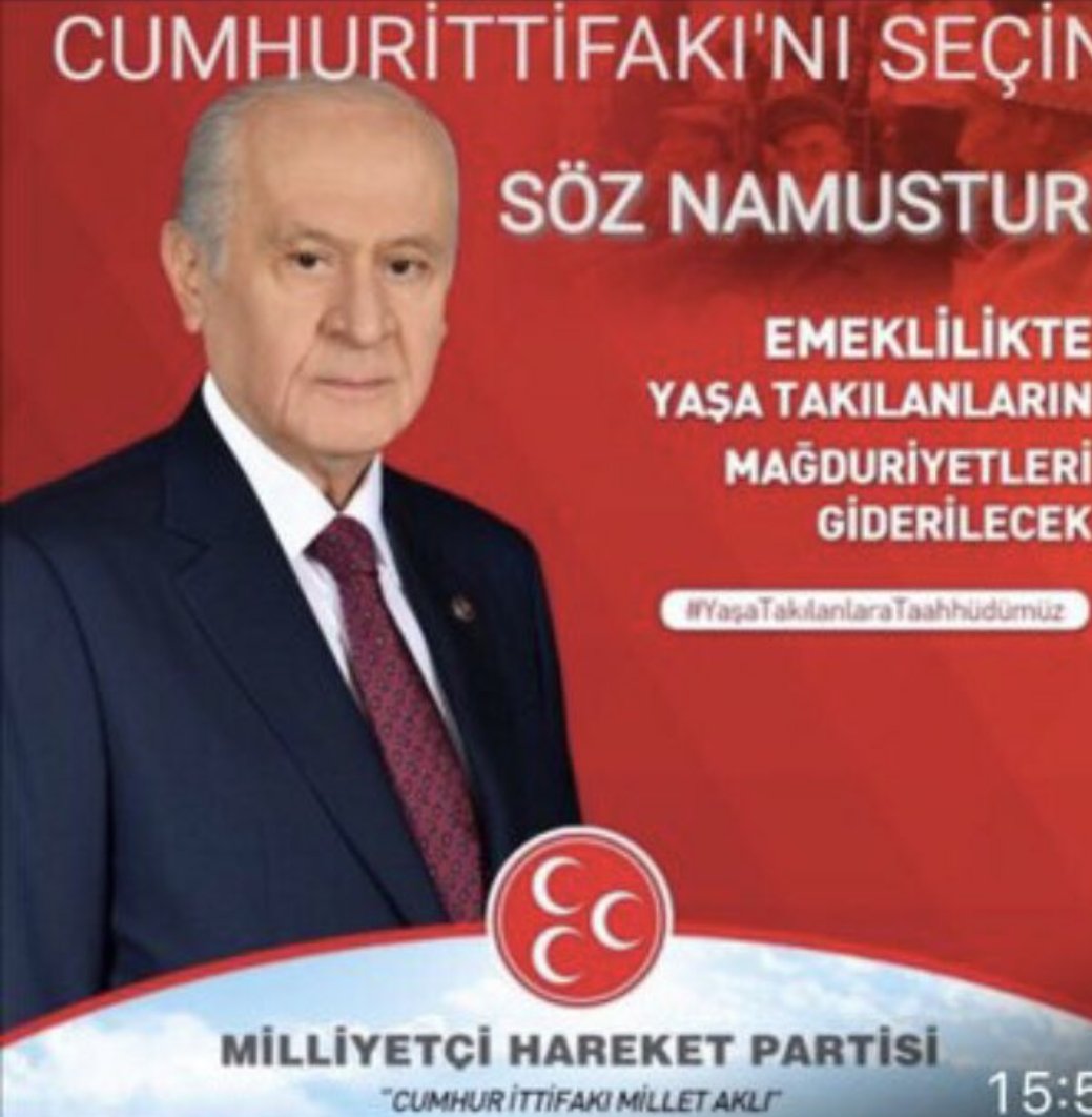 Söz namustur demi <a href="/MHP_Bilgi/">MHP</a> #NeredeVerdiğinSözler