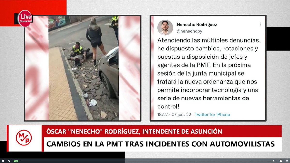 780AM's tweet image. ☎️Conversamos con @nenechopy, intendente de @AsuncionMuni, sobre cambios en @asu_transito, luego tras incidentes con automovilistas

Escucha📻: megacadena.com.py #780AM