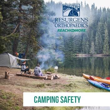 June is national Camping month.  We want you to stay safe.  When you are braving the wild, make sure you you follow tips on camping safety at resurgens.com/news/staying-s…