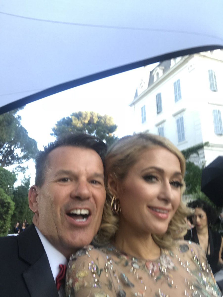 RedZoneMap's tweet image. Paris Hilton and Rod Vanderbilt stay safe and dance your ass off!