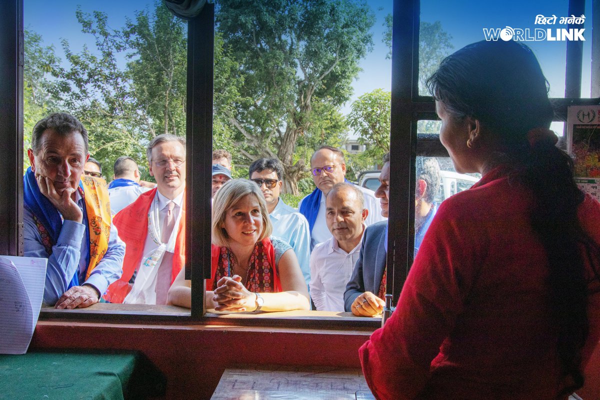 WLinkComm's tweet photo. With a joint vision for sustainable economic development in Nepal, Worldlink carried out the field visit with British International Investment (BII) along with British Ambassador Nicola Pollitt in Salyantar, Dhading to interact with the locals.
#WorldLinkcommunications #Wlink https://t.co/Gurox5tLr2