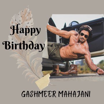sangeetmarathi's tweet photo. Happy Birthday @Gashmeer 🎂🎉😇😍

#gashmeermahajani #gashmeermahajanibirthday #gashmeermahajani😍 https://t.co/lj1SOjYCu5