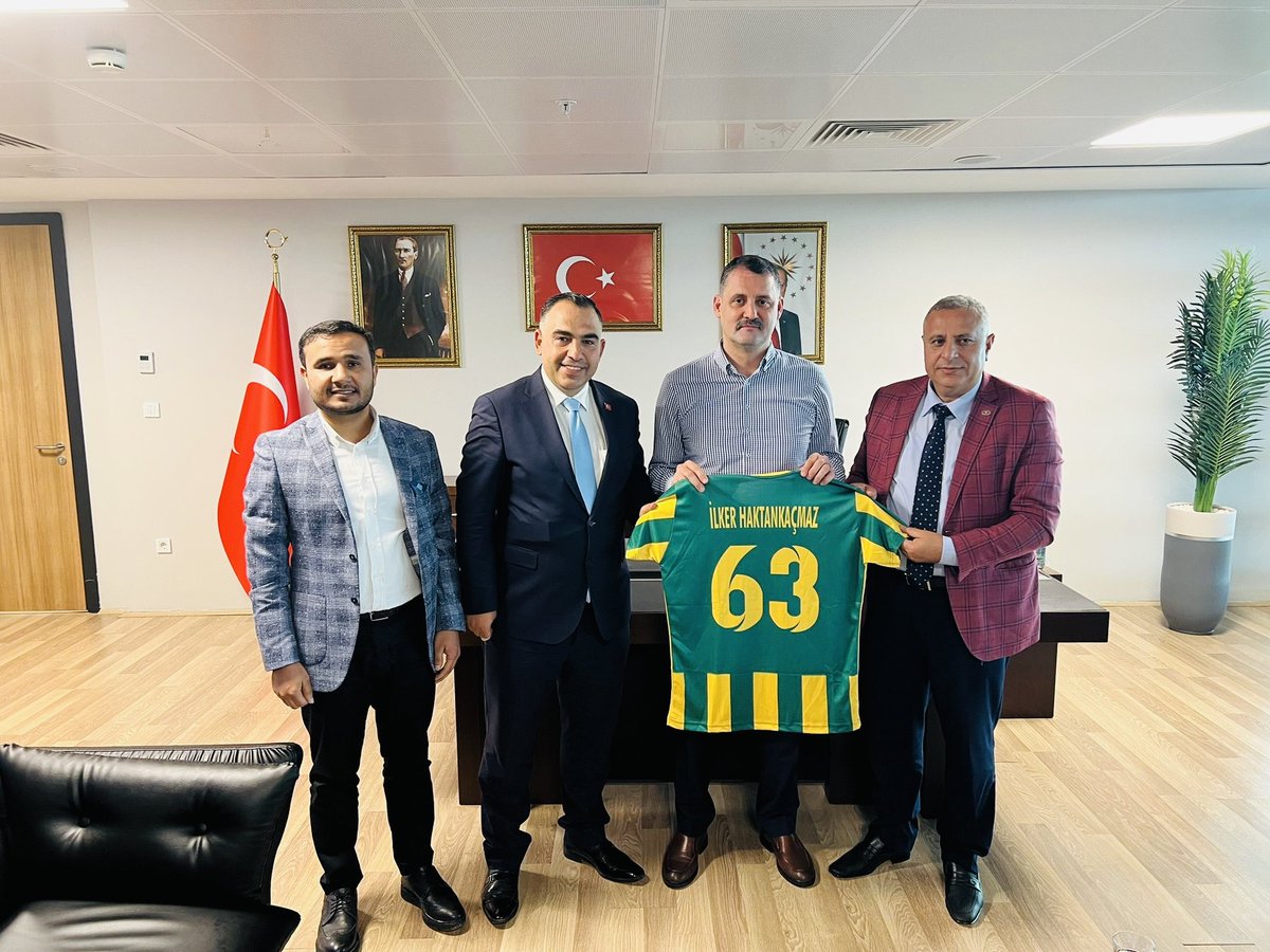 İstanbul Havalimanı (Mülkiye İdare Amiri sayın Valimiz  Kıymetli hemşehrimiz Sn. Dr İlker HAKTANKAÇMAZ’ı makamında ziyaret ettik. <a href="/MIlker63/">İlker HAKTANKAÇMAZ</a>