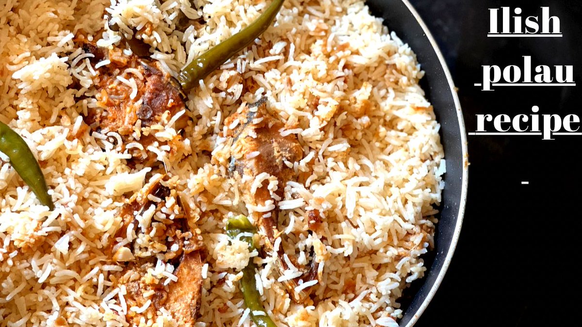 MrRannaghor's tweet photo. How to make ilish polau | Banglades... 
recipe 👉https://t.co/1t0RIrQnXN 
watch the full vdo 
#Queen #hilsha #WWDC22 #TejRan #TejasswiPrakash #yrkkh #onlyfans #PratikSehajpal #APCPrimaries #Apple #ShehnaazGill #GOT7 #ZeeNuNew #NFTCommunity https://t.co/E46NtVkcUH
