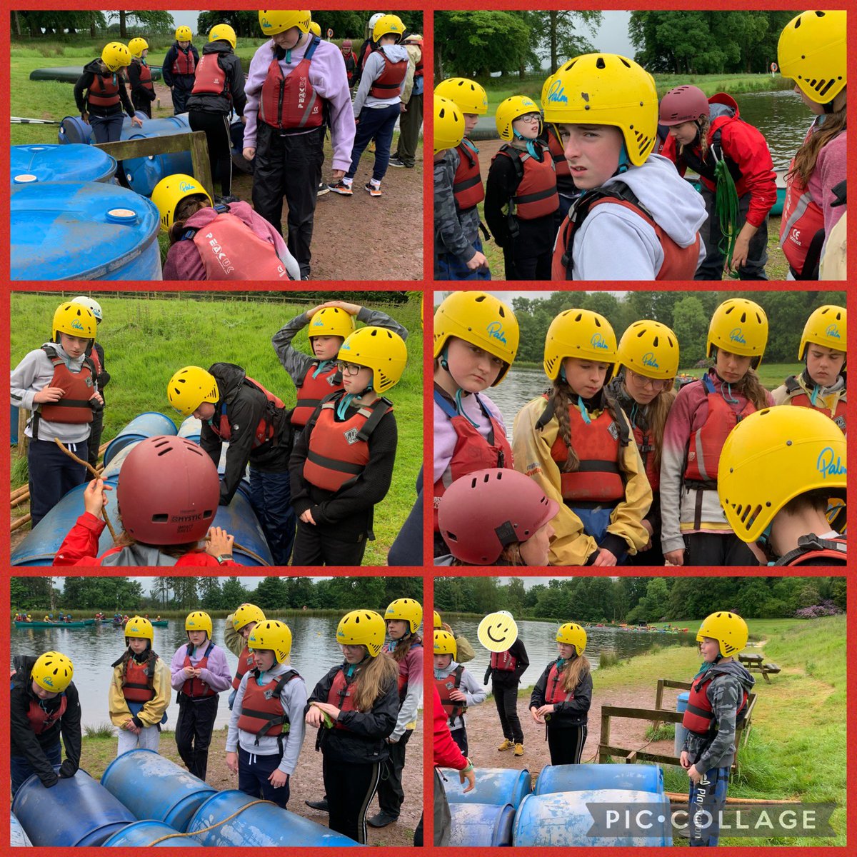 StJosephsERC's tweet photo. Off to a strong start! #raftmaking #lockerbie2022 https://t.co/AVaBKN54Dp