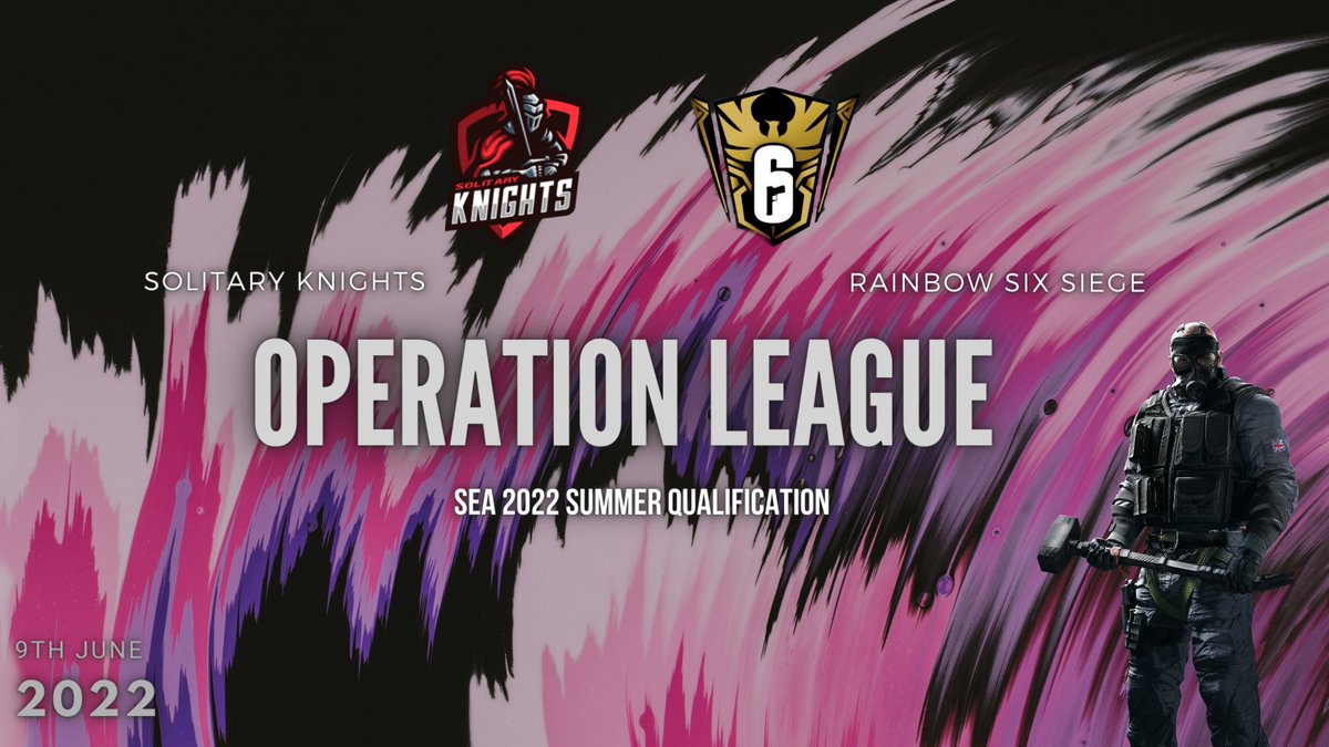 SolitaryKnights's tweet photo. 『SLK R6S』

It's just around the corner. Very.. close. 🖤❤️

⏰9th June 2022 || Thursday || 7pm.

Our first opponent is yet to be decided but we are prepared. More updates to come and stay tuned. ⚔️

#OPL #OperationLeague #RainbowSixSiege #SLKWIN #Neverinsolitude https://t.co/kuyD35IyVy