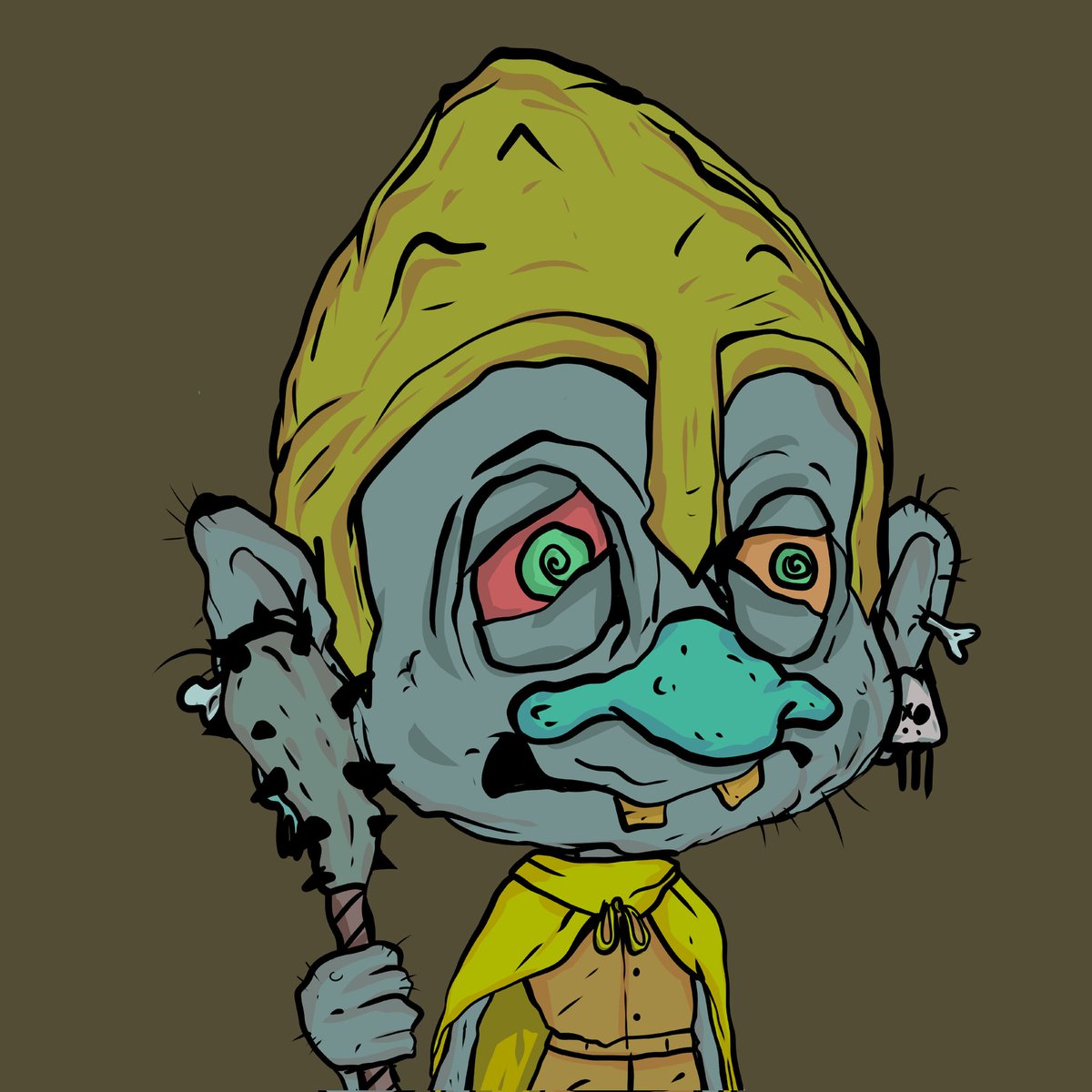 Fuck it, lets giveaway 1 more #trolltown #NFT 🎁 current floor is 0.5 ETH 👀

To enter follow &amp; RT ~ 24 hours ⏰