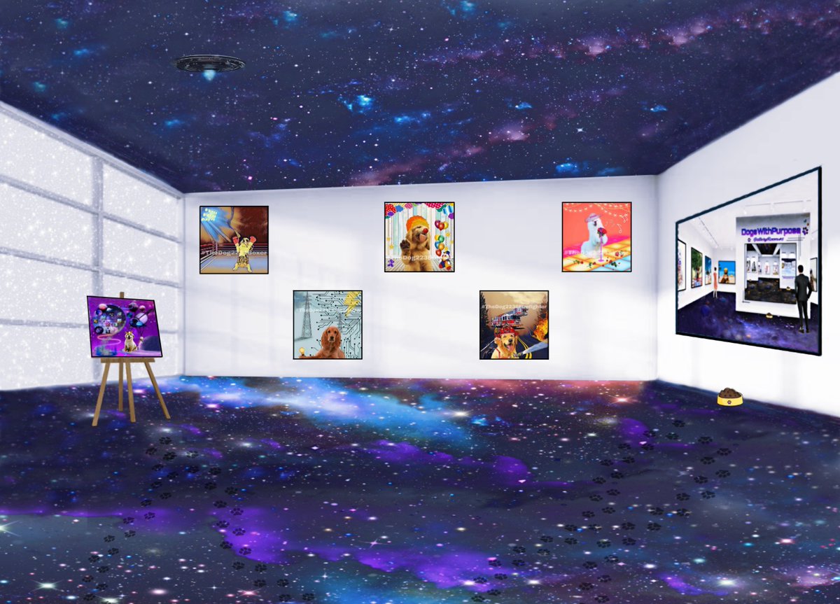 Welcome to Gallery room7💫 🌐🌐🌐🌐🌐🌐 

37/50🐾

Here you can see the portraits of:
#TheDog2250Cover
#TheDog2231Boxer
#TheDog2242Electrician
#TheDog2238Clown
#TheDog2236Firefighter
#TheDog2224Singer

#NFTs #nftartgallery #NFTartwork #NFTCommunity     

➡️opensea.io/collection/dog…
