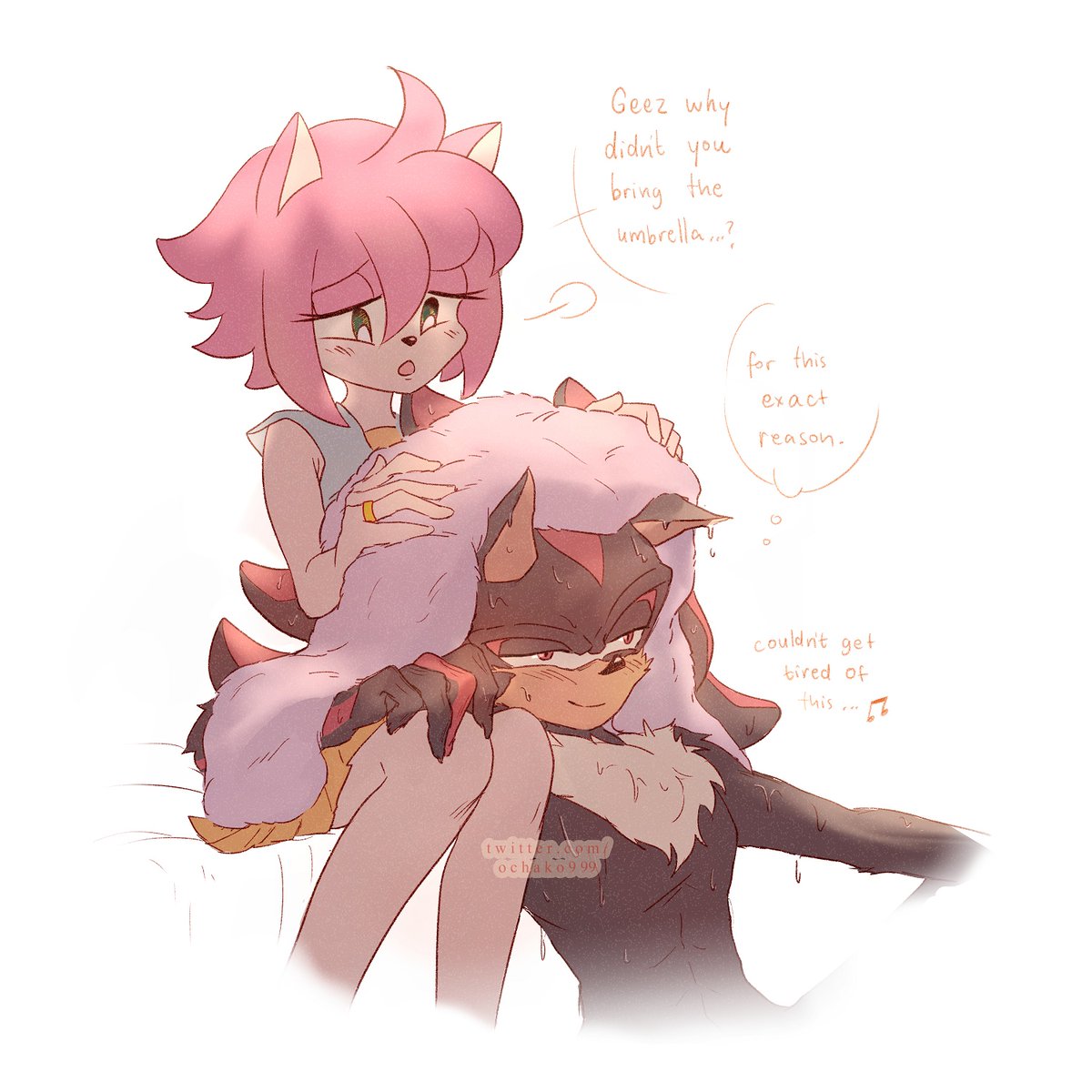 LISTEN!!!!! .... ..
......
..
.
.. ... domestic shadamy........ ...

#shadamy #SonicTheHedgehog