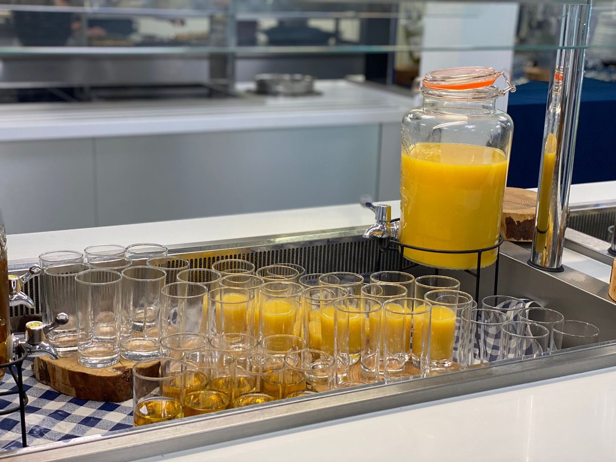 Many thanks to the hard working chefs &amp; the catering team who show cased some of the delicious canapés in last nights Year 7 welcome event.  

Annette, Donna &amp; Aurelie our Assistant catering manager. 

Our week continues with more events @Thomas_Franks_  <a href="/NWC_Family/">NWC Family (Northwood College for Girls GDST)</a>